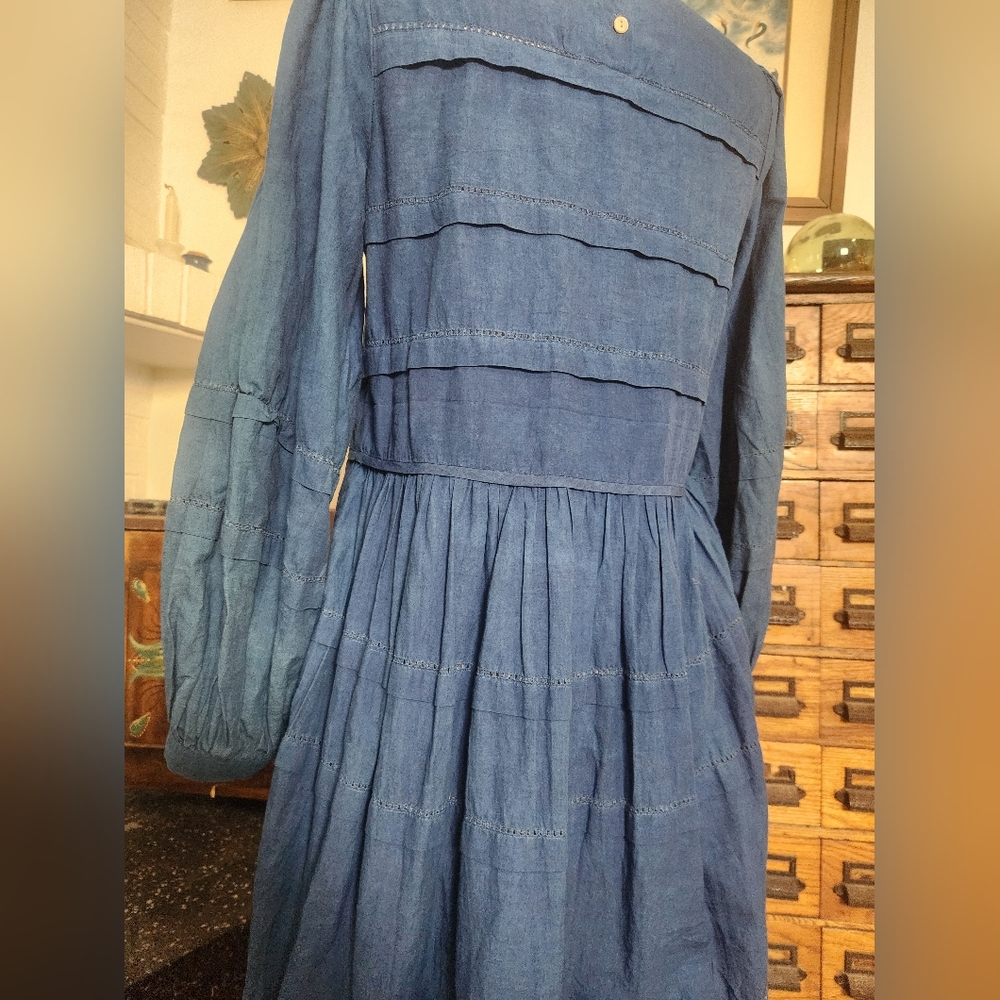 Christy Dawn Indigo Midi Dress - Picture 12 of 15